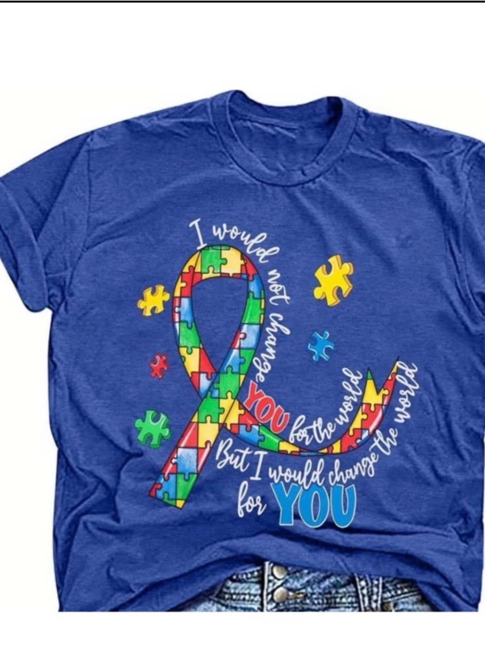 Autism Awareness Puzzle Ribbon Tee - Bundle